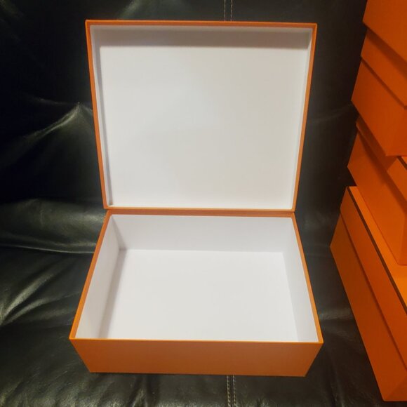 HERMES box with dust bag and gift paper - Picture 2 of 4